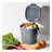 2.8 Gallons Plastic Manual Lift Trash Can