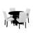 5-Piece Round Dining Table set-384861009-385400580-400858445