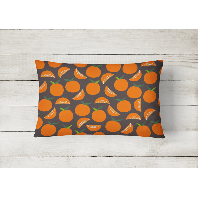 Oranges sur coussin lombaire