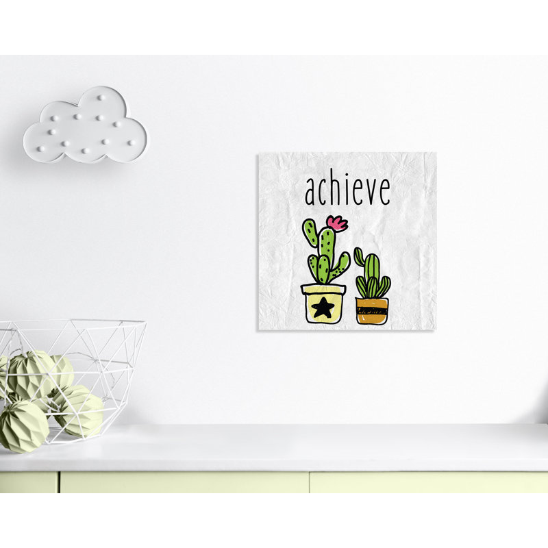 Impression sur papier Cacti C, Canevas, H 24 po x l 24 po x P 1,5 po