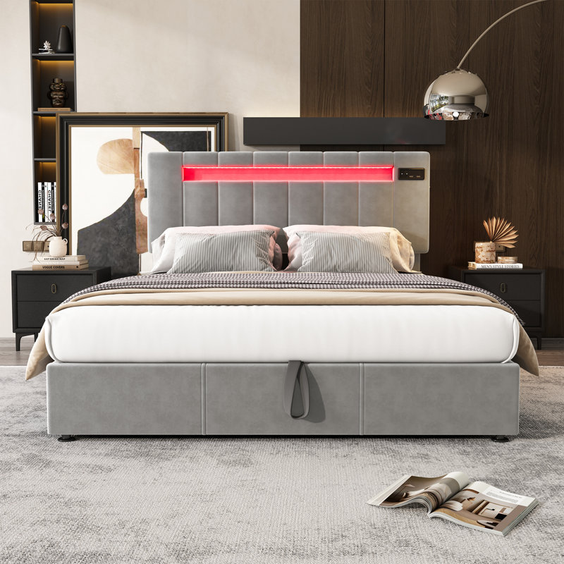 Solid Wood Bed