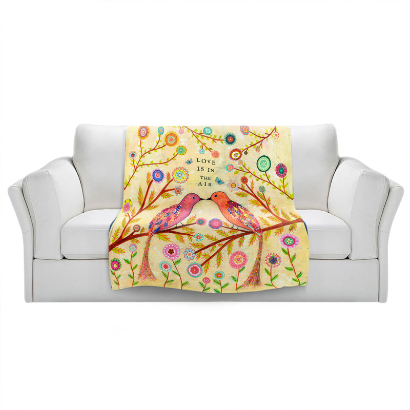 Hand Woven Throw Blanket, 68" W x 80" L
