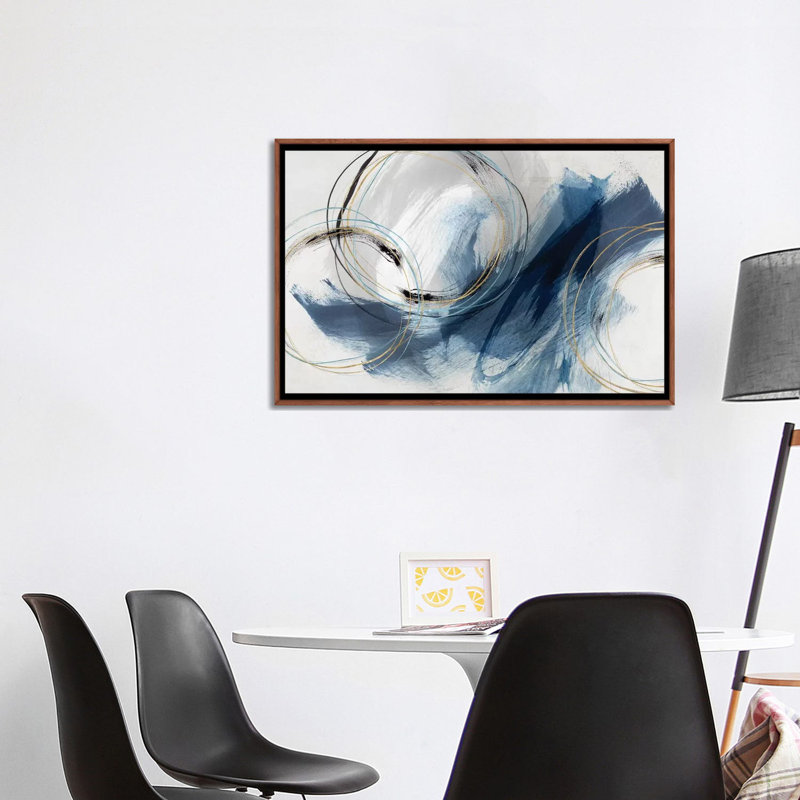 Detour by Isabelle Z Graphic Art Print, 40" H x 60" W, Floater Framed Canvas, Classic Wood