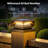 2x Bigger Size Solar Post Cap Lights Outdoor 4 Pack, 56 Brighter Leds Fence Post Solar Lights Outdoor Waterproof With 3 Modes For 4x4, 5x5 Or 6x6 Vinyl Wooden Posts