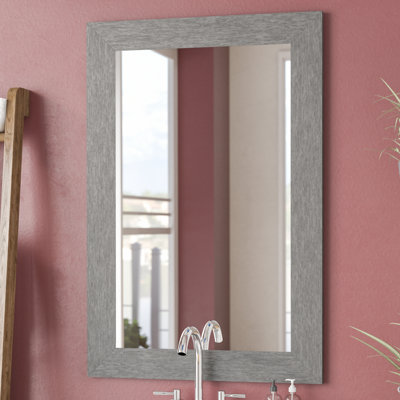 Miroir mural brossé moderne et contemporain