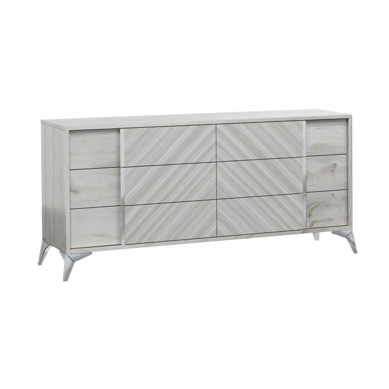 Commode double 6 tiroirs Reece Modern