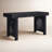 Estero Solid Wood Top Metal Base Writing Desk
