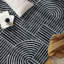 Tapis contemporain à rayures-1762508263