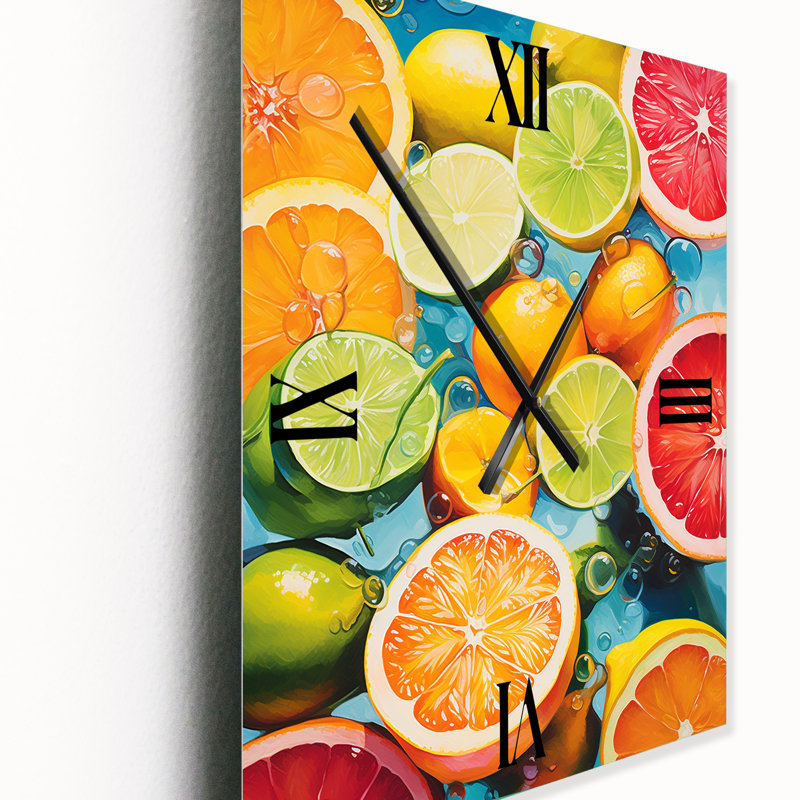Horloge murale de cuisine, H 32 po x l 16 po x P 1 po