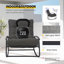 Chaise berçante d'extérieur en métal Ghiorghi-838205768