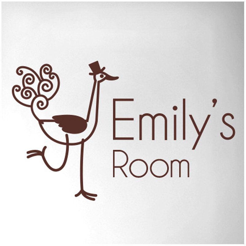 Animals Wall Decal, Brown