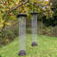 Ginevra  Metal Hanging Tube Bird Feeder