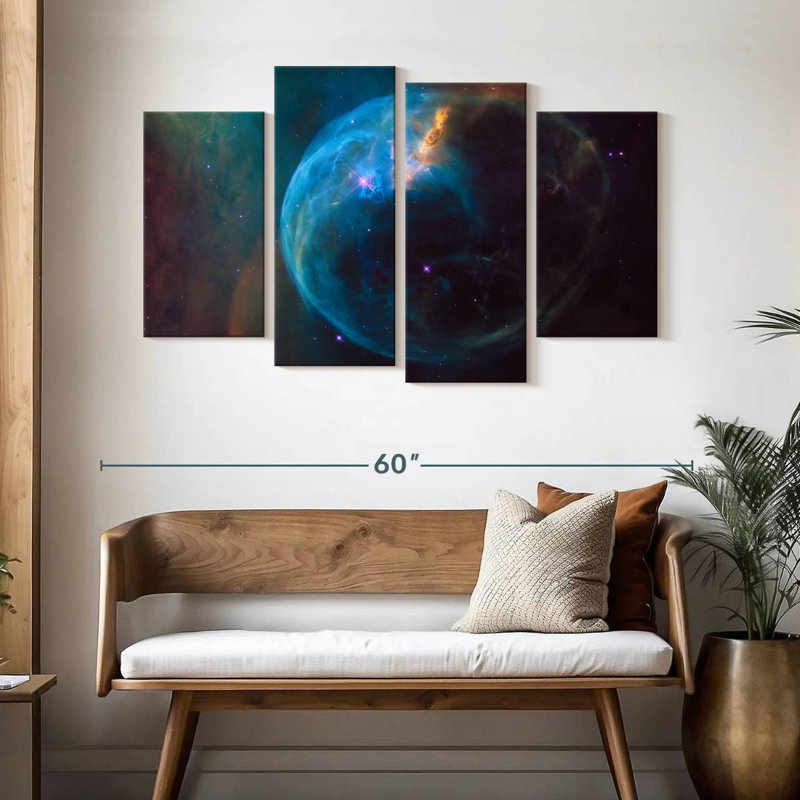 Oberle Bubble Nebula, 32" H x 52" W