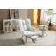 Chaise berçante en tissu Teddy-232034312