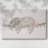 Floral Sloth-Gallery Wrapped Canvas