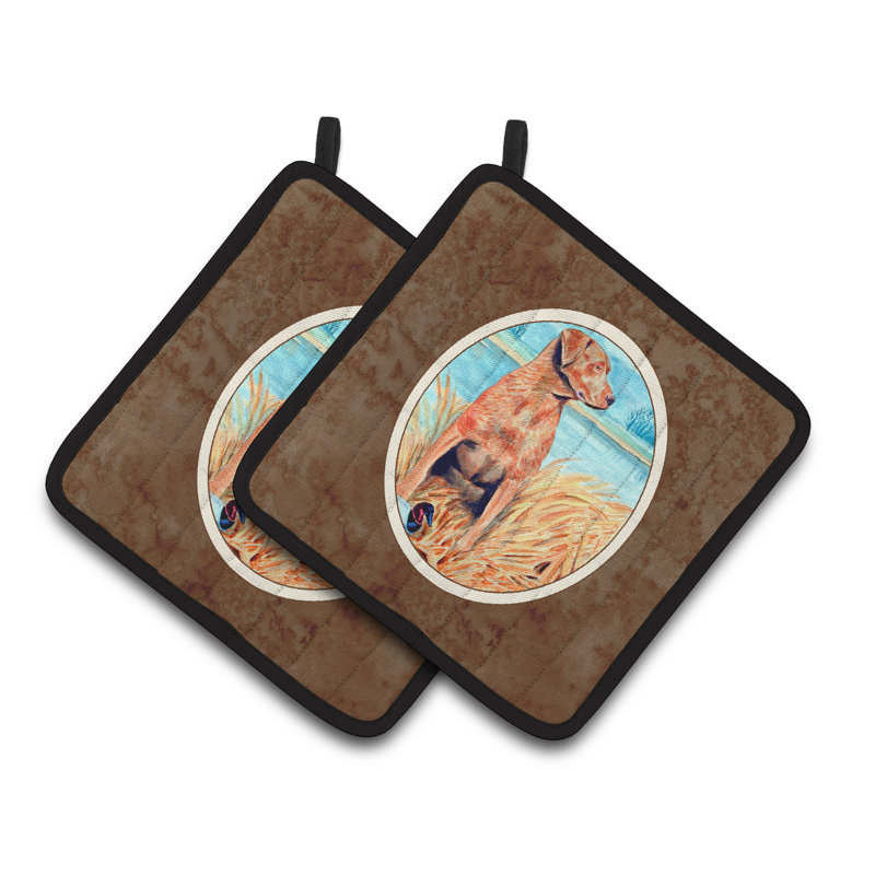 Caroline's Treasures Chesapeake Bay Retriever Polyester Potholder