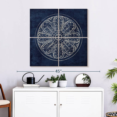 Rosette V indigo