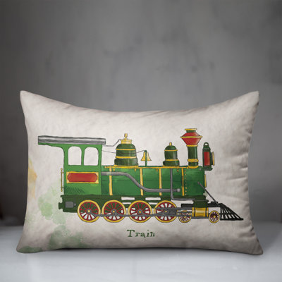 Beckman, Isabelle & Max Steam Engine Lumbar Pillow