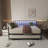 Height Adjustable Day Bed Frame With Trundle