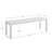 Armando Aluminum Dining Bench-647586519