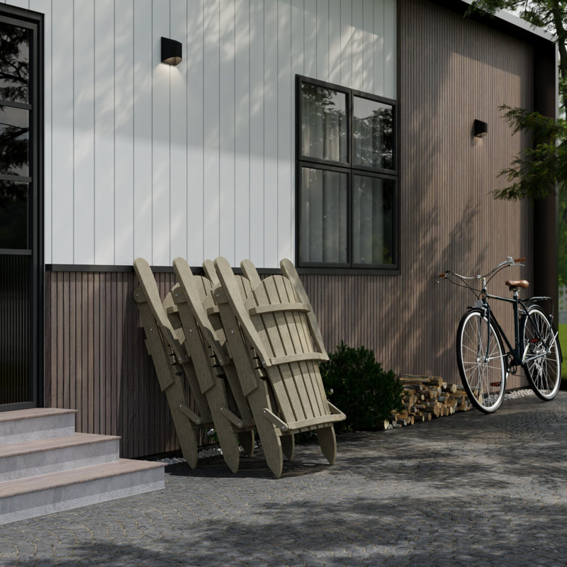 Chaise Adirondack pliante Heritage, Bois patiné