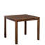 Ensemble de table de salle à manger 5 pièces de style transitionnel 1X Table carrée 4X