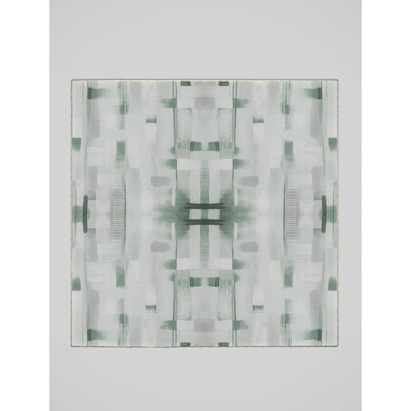 Erdah Washable Indoor Rug, Square 4'