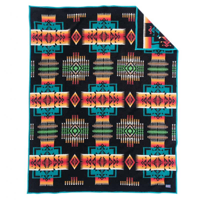 Pendleton Chief Joseph Black Throw