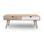 Rousseau Solid Wood Four Leg Coffee Table-813364932