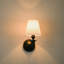 Applique murale moderne 1 lumière avec abat-jour en tissu-751151319