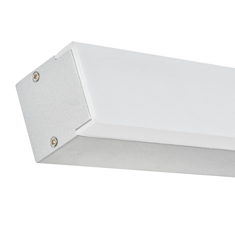 Procyon 24-in Integrated AC LED ETL Certified Bathroom Wall Lighting Fixture, Silver