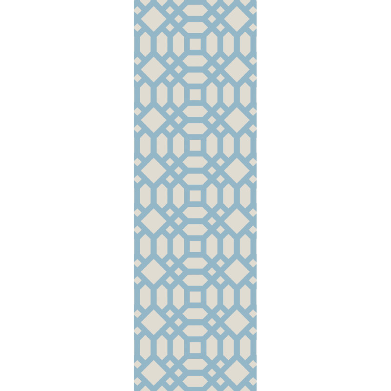 Upper Shockerwick Geometric Indoor / Outdoor Rug, Rectangle 2' x 3'
