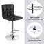 Tabouret de bar pivotant à hauteur réglable Nodaway-36004603