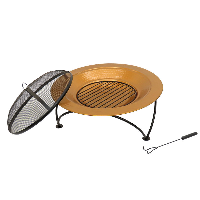  Foyer d'extérieur au feu de bois H 21 po x l 33 po