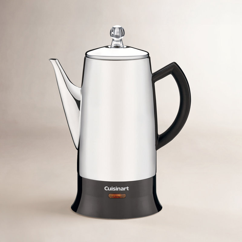 Percolateur en acier inoxydable 12 tasses Cuisinart Classic