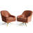 Bathford Faux Leather Swivel Club Chair