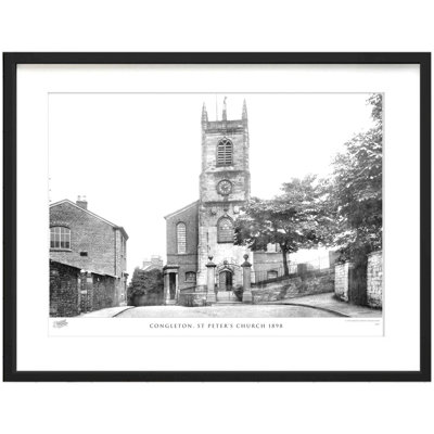Congleton, St Peters Church 1898 by Francis Frith - Single Picture Frame Print