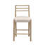 Tabouret de comptoir avec dossier échelle (ensemble de 2)-38896533