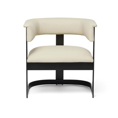 Darcy Leather Accent Chair