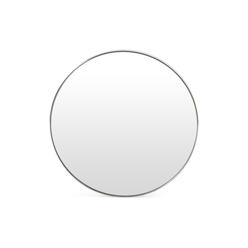 Bellvue Metal Wall Mirror, Polished Brass, 47.25" x 47.25"