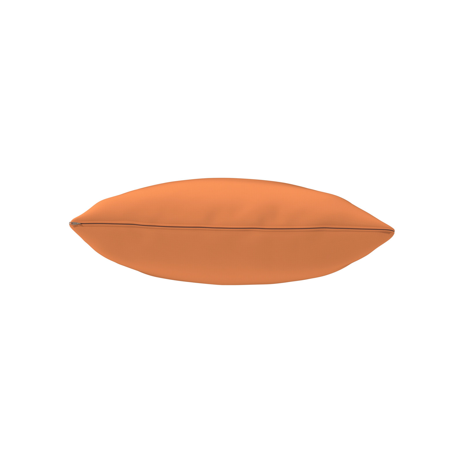 Indoor/Outdoor Throw Pillow, Square 16", Canvas Tangerine Sunbrella® Canvas