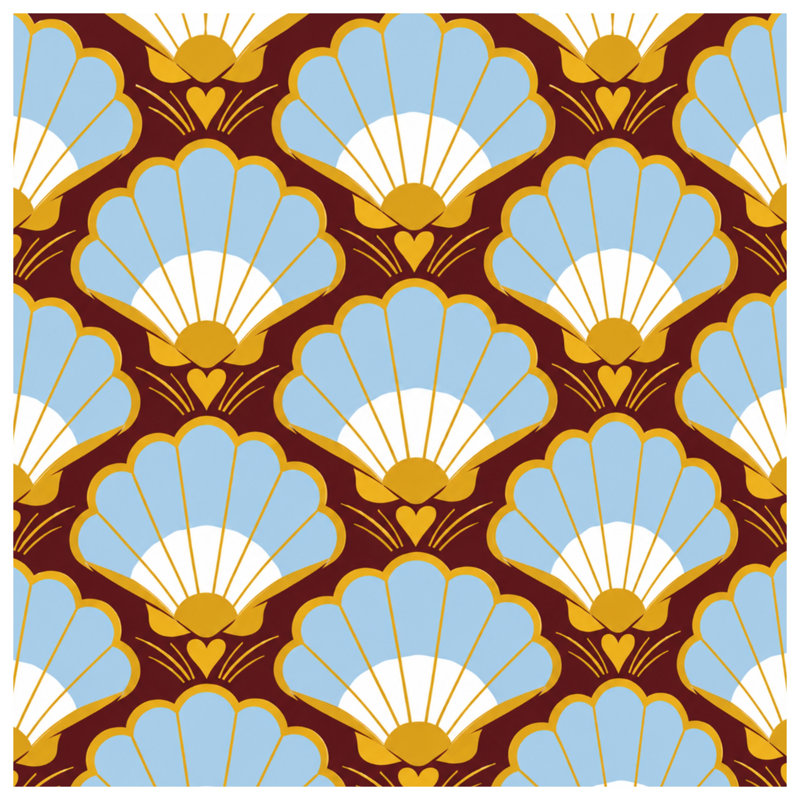 Scallop Shell Pattern Quilted Bedspread All Sizes, Queen