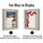 Sturdevant Shadow Box Frame Composite Wood with Glass for Hanging and Tabletop-90975826-90975827
