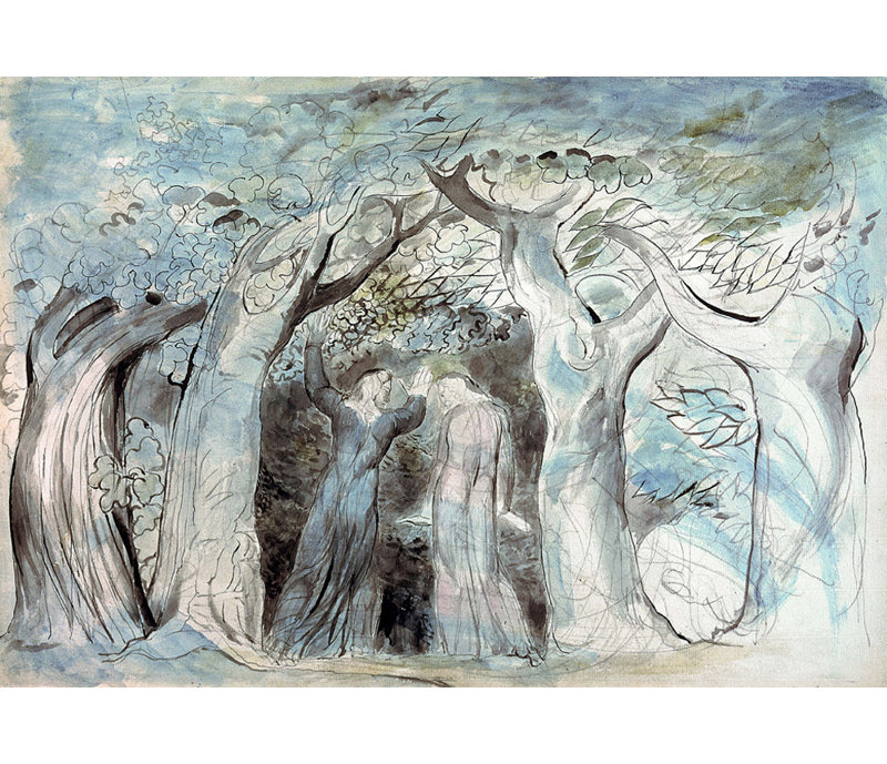 Illustration de Dante's Divine Comedy, l'enfer, H 17 po x l 24 po