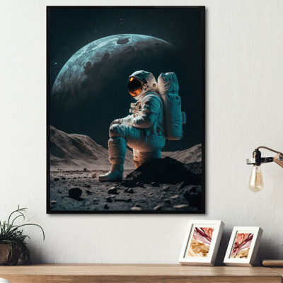 " Spaceman On The Moon I "