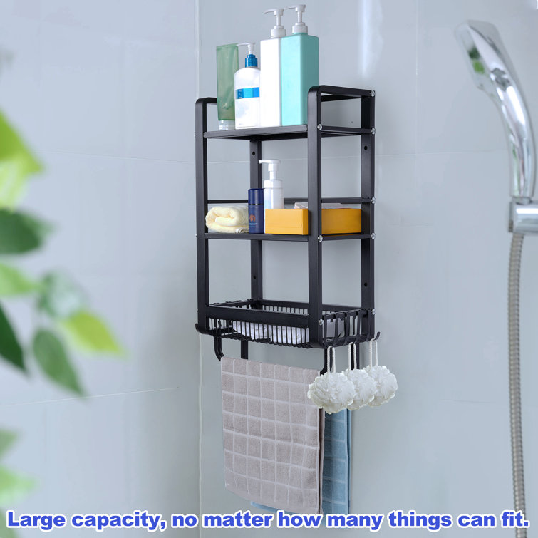 SHOWER POLE STORAGE RACK – That Organized Home