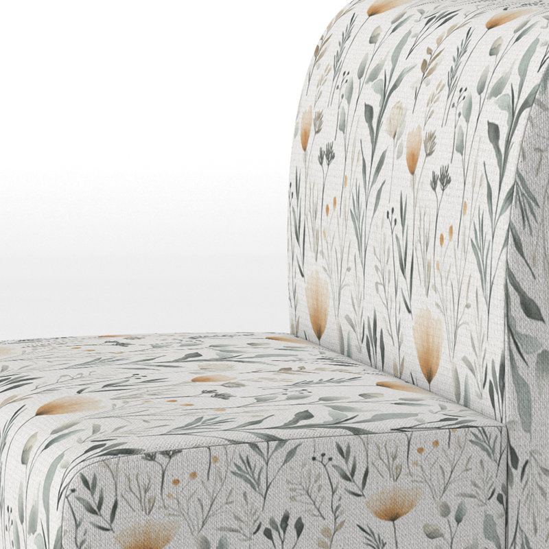 Fauteuil de chambre Country Farmhouse, Pantoufle sans accoudoirs