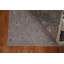 Tapis unique gris anthracite en laine noué à la main 8 pi 7 po x 12 pi 1 po New Age