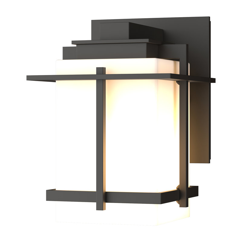 Tourou 7.4" H Outdoor Armed Sconce, Coastal Oil Rubbed Bronze