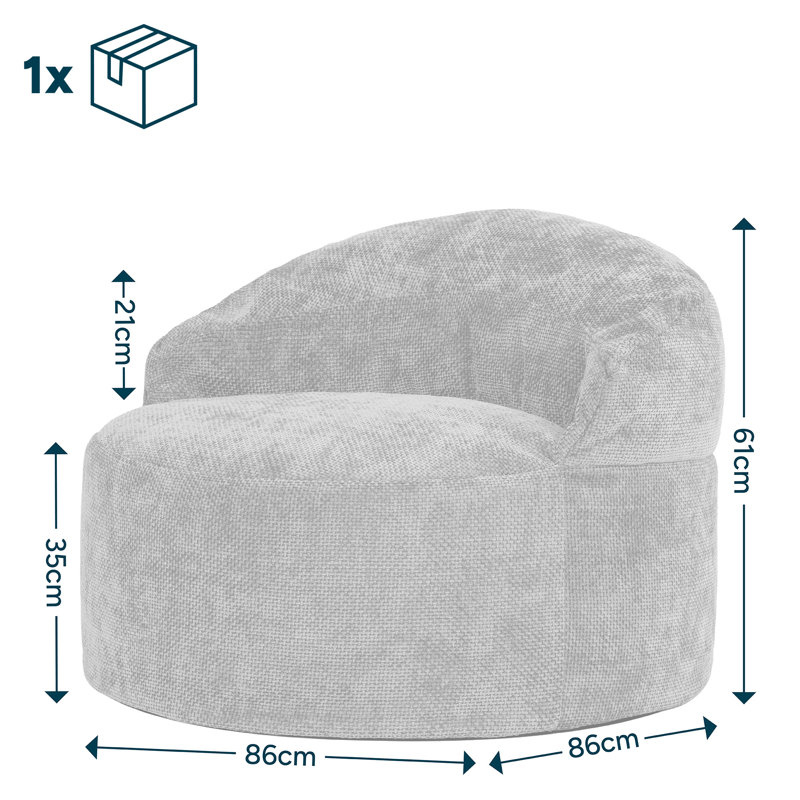 Bean Bag Chair, Purple